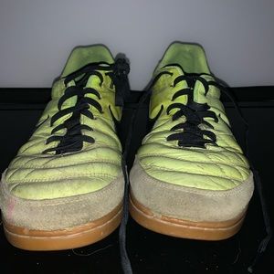 Nike Tiempos indoor soccer shoes